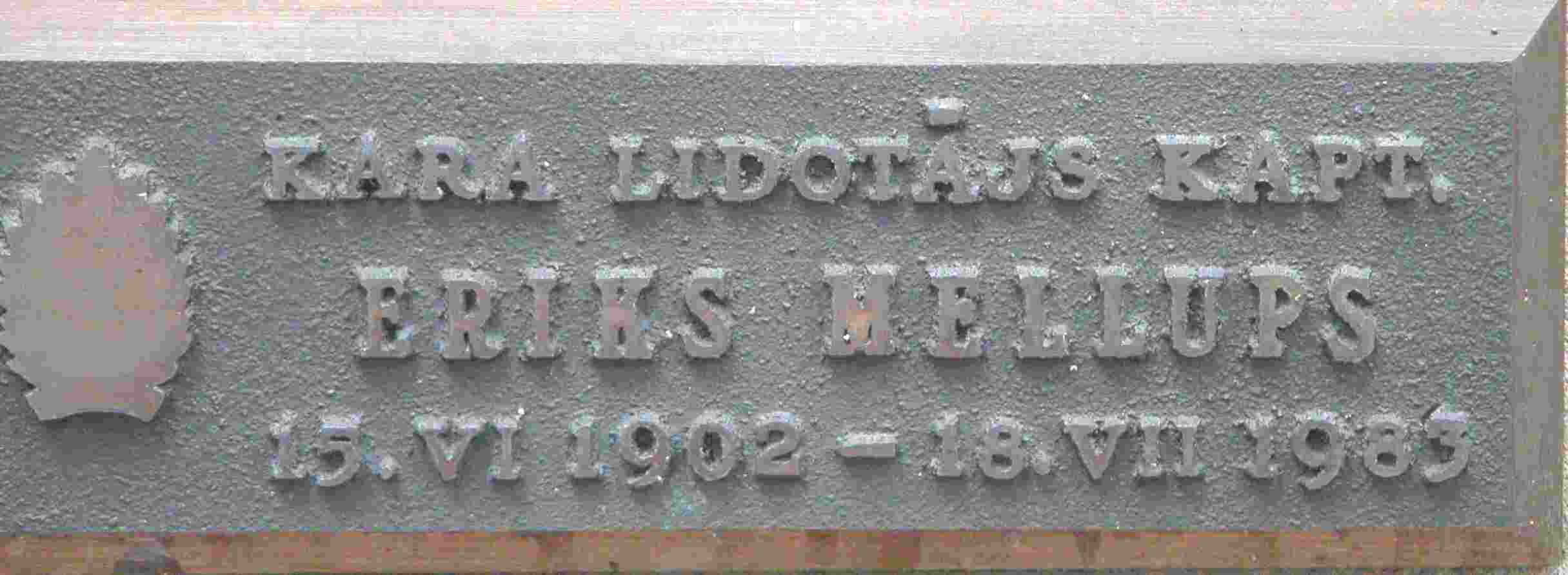 E.Mellups' marker at Tannersville Evergreen Cemetary, Tannersville, New York [B.Rouse photo]